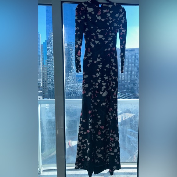 Francesco Scognnamiglio authentic high end fashion luxury Italian brand 💯 %silk - Picture 8 of 12